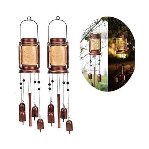 Vcdsoy 2 Pack Solar Wind Chimes