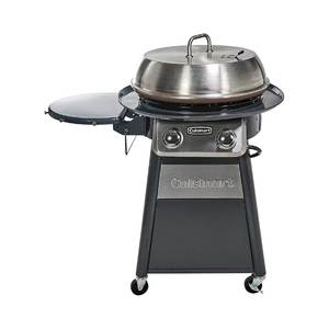 Round Outdoor Flat Top Surface Gas Grill
