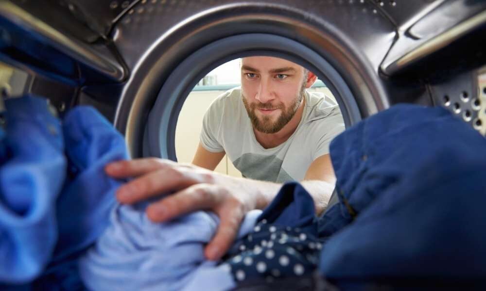 Delicate Clothes in a Washing Machine