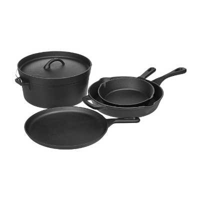 10 Best Cast Iron Cookware Sets Reviews in 2022