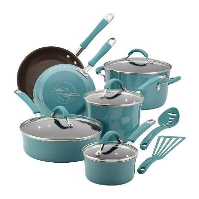 Rachael Ray Cucina Nonstick Cookware Pots And Pans Set