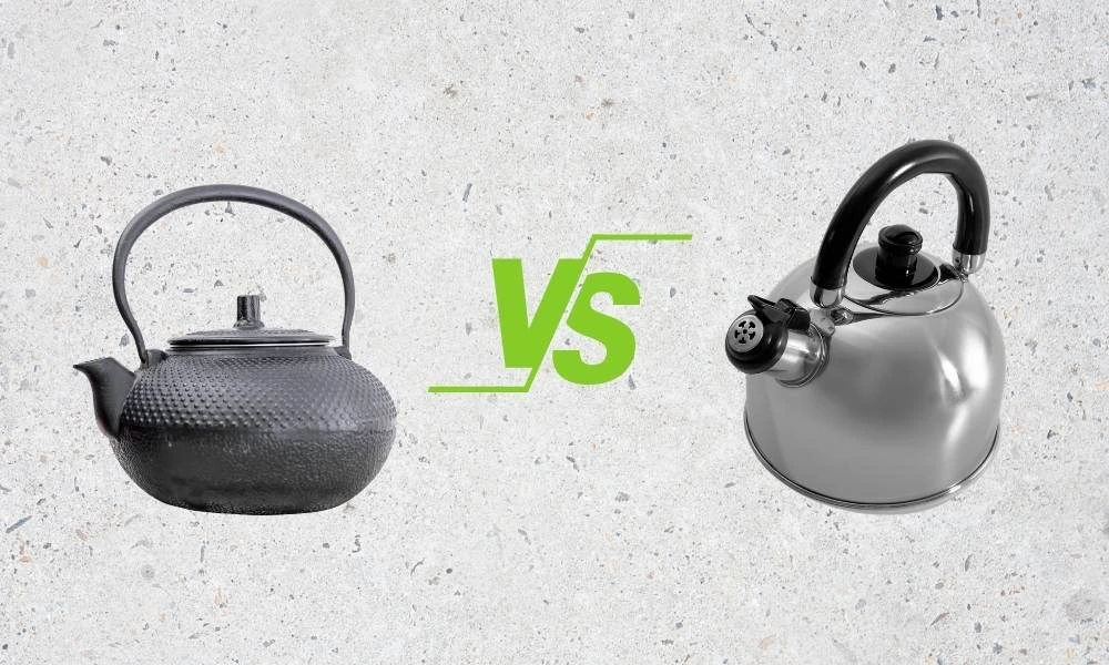 Cast Iron Tea Kettle vs Stainless Steel