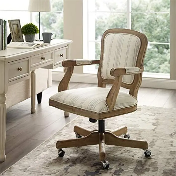 Farmhouse Office Chair