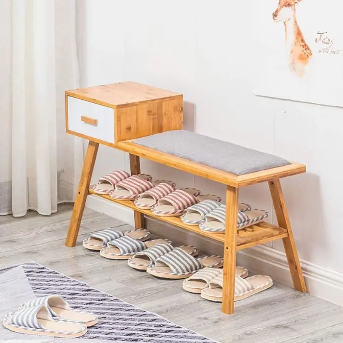 Mid Century Modern Storage Benche