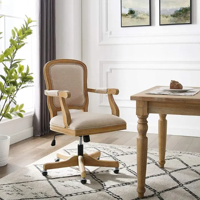 Farmhouse Office Chair