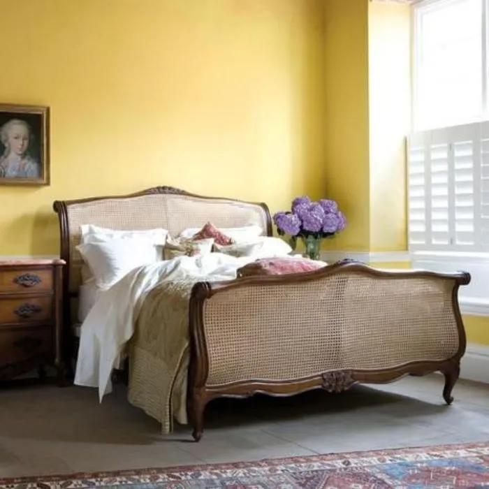French Cane Bed