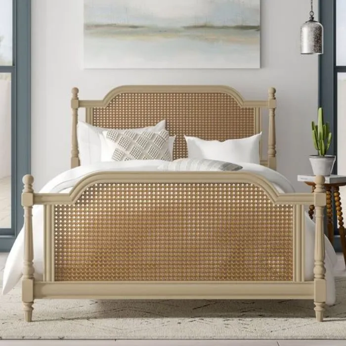 French Cane Bed